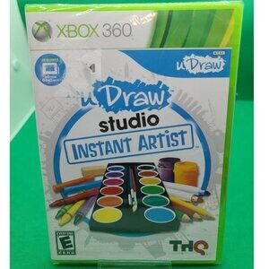 2 for 15 $ UDraw Studio Instant Artist (Microsoft Xbox 360, 2011) NEW & Sealed